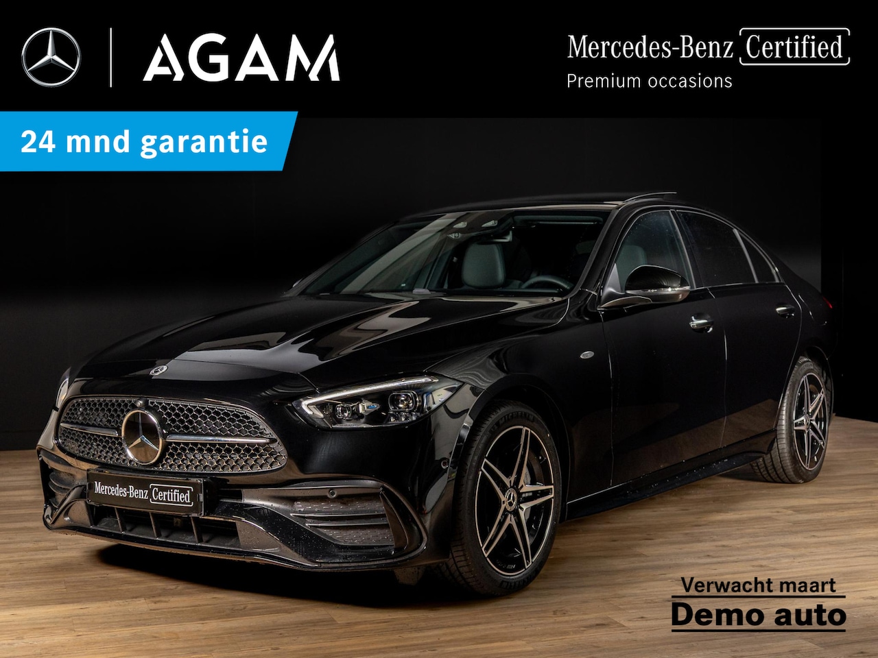 Mercedes-Benz C-klasse - Limousine 300e Business Solution AMG Premium PLUS | Panorama dak | Trekhaak - AutoWereld.nl