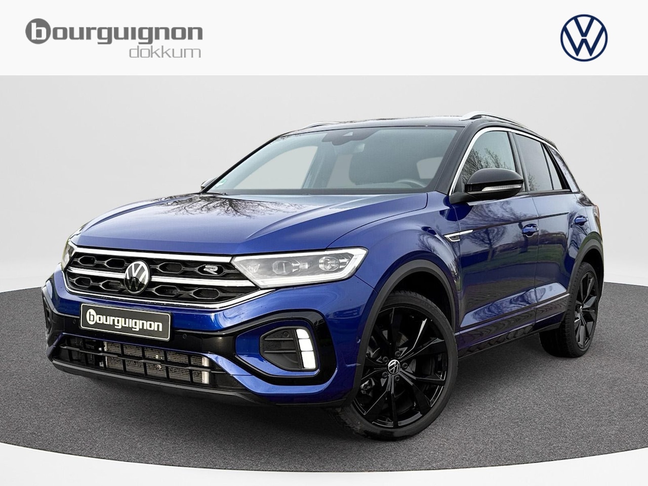 Volkswagen T-Roc - 1.5 TSI R-Line | Lapiz Blue | 150 Pk | Automaat | 5j Garantie | ERGO | LED Plus | ACC | - AutoWereld.nl