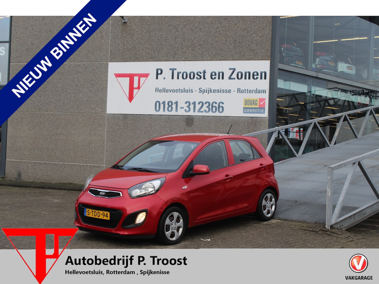 Kia Picanto - 1.0 CVVT ISG Comfort Pack Airco/5 Deurs - AutoWereld.nl