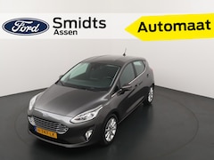 Ford Fiesta - EcoBoost 100 pk Titanium | Trekhaak I Automaat I Climate I Parkeersensoren achter | Cruise