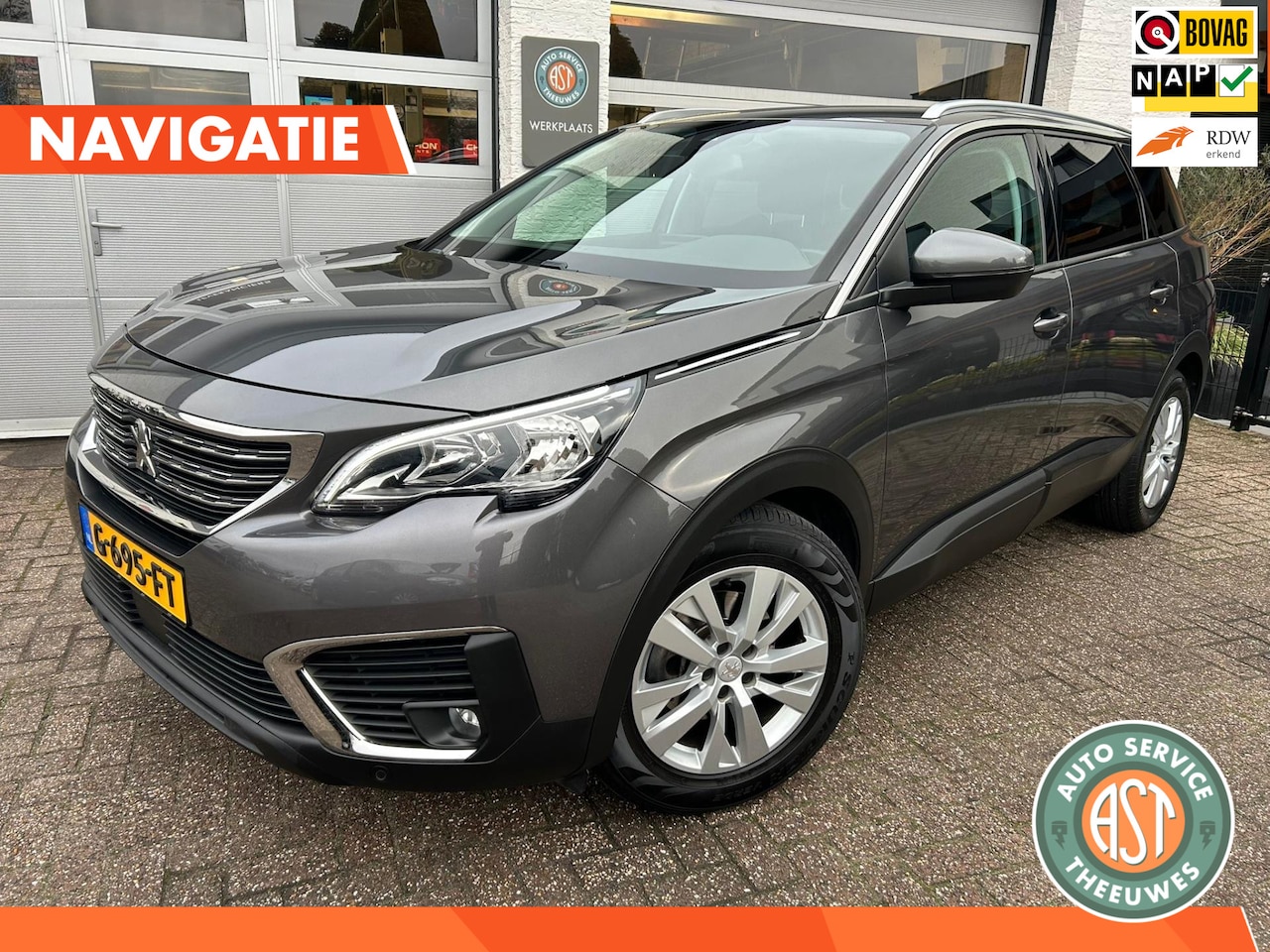 Peugeot 5008 - 1.2 PureTech Blue Lease Executive 7PERS.|360CAMERA|NAP|NAVI - AutoWereld.nl