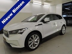 Skoda Enyaq iV - 80 Wegklapbare Trekhaak | Leder | ACC | Verwarmd Stuur/Stoelen/Voorruit | Assistentie-, Co