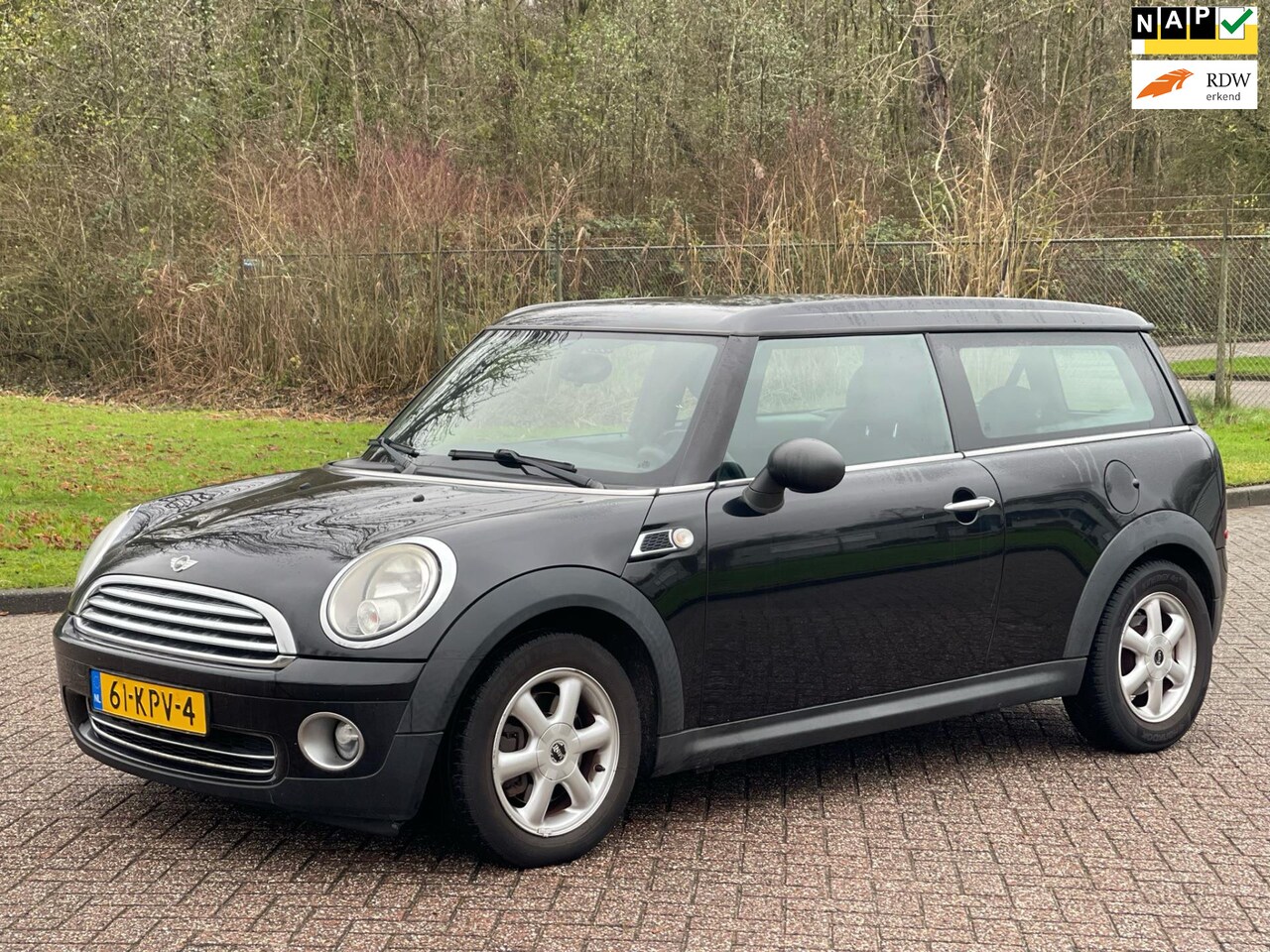 MINI Clubman - Mini 1.4 One Anniversary MK II/AIRCO/CRUISE/SCHUIFDAK/PANO/ - AutoWereld.nl