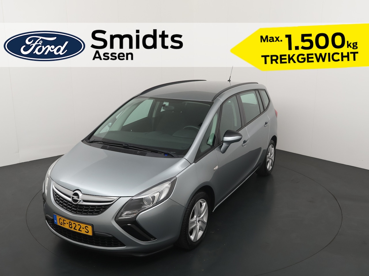 Opel Zafira Tourer - 1.4 140 pk Edition | Automaat | Trekhaak | 1500 KG trekgewicht | Cruise | 4 seiz. banden - AutoWereld.nl
