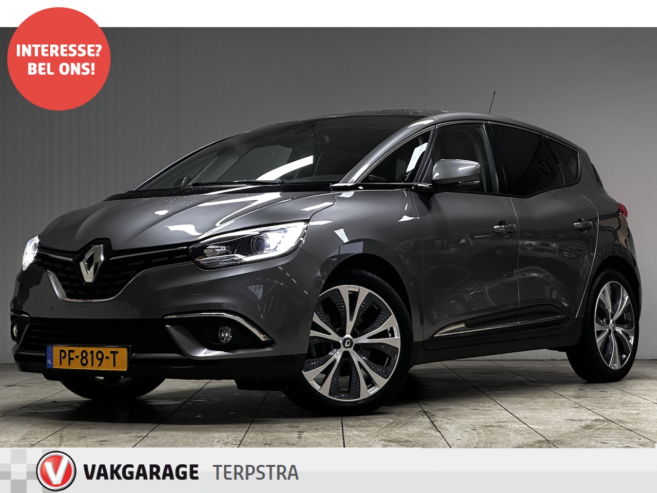 Renault Scénic - 1.6 dCi Intens/ DEALER ONDERHOUDEN!/ Trekhaak/ 20'' LMV/ Half-Leder/ Keyless/ DAB+/ Camera - AutoWereld.nl