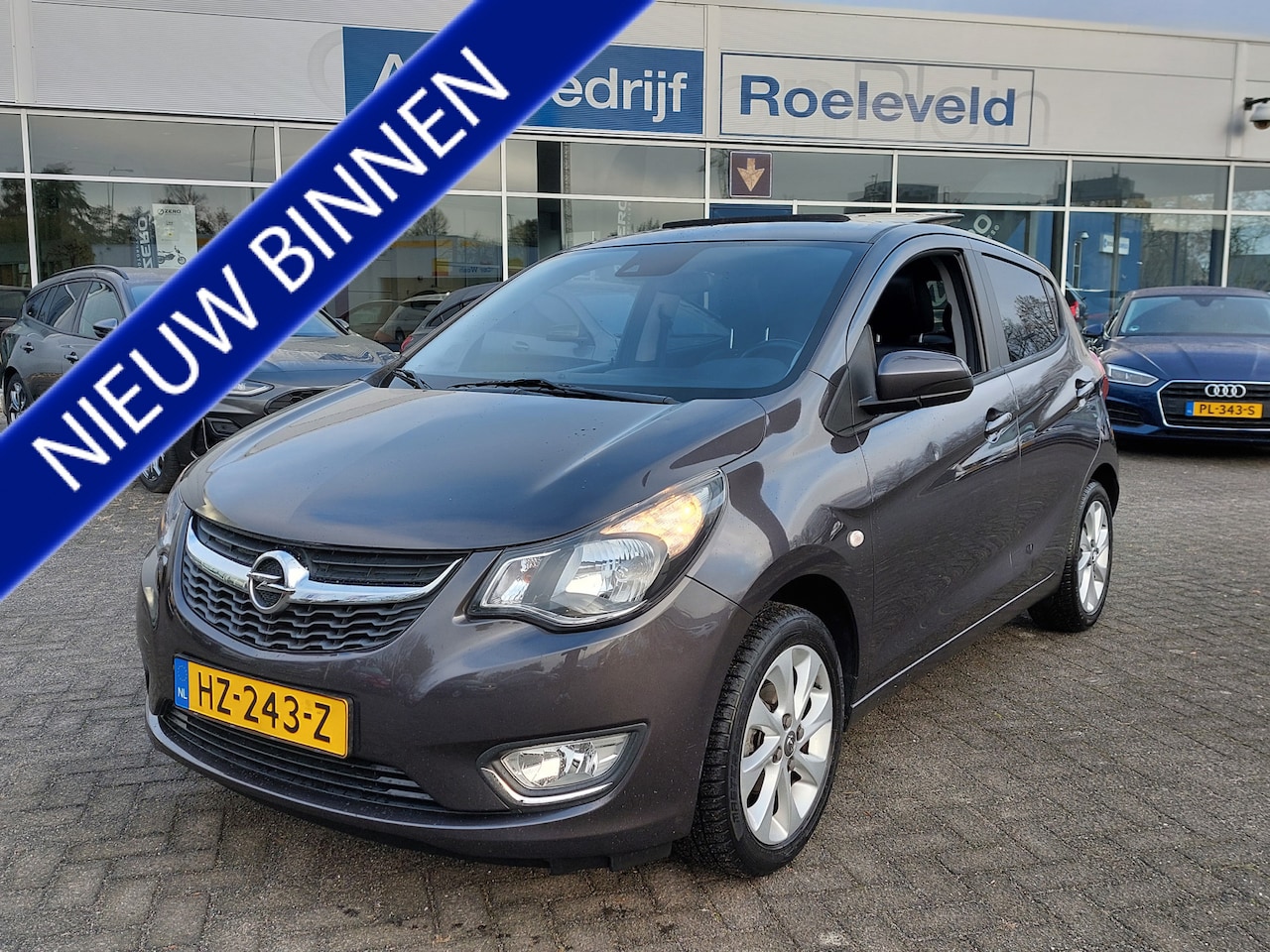Opel Karl - 1.0 ecoFLEX 75pk Cosmo+ | Origineel NL | Clima | Cruise | Schuifdak | Bluetooth Carkit+Str - AutoWereld.nl