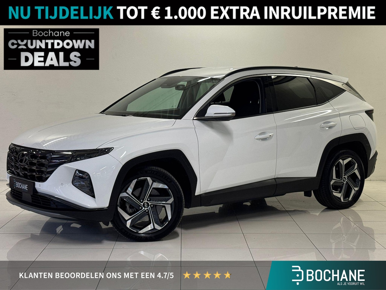 Hyundai Tucson - 1.6 T-GDI PHEV Comfort 4WD | Navigatie | Camera | Elektrische Achterklep | - AutoWereld.nl