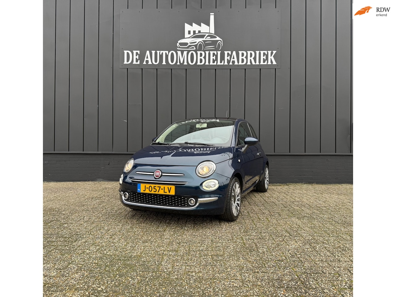 Fiat 500 - Fiat 500, 1.2 Lounge Panoramadak - AutoWereld.nl