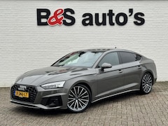 Audi A5 Sportback - 35 TFSI 3x S-line Competition Zwarte hemel Cruise Climate v/a Full LED Navi Apple / Androi