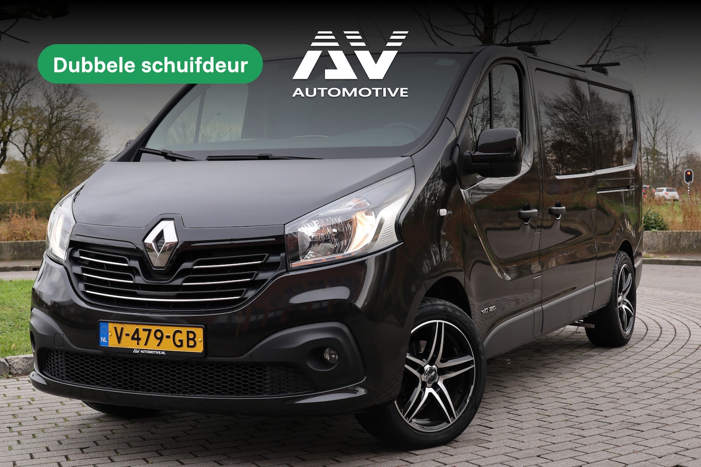 Renault Trafic - 1.6 dCi L2H1 DC Luxe | L+R Schuifdeur | Dubbel cabine | Navigatie | PDC | Airco | Cruise c - AutoWereld.nl