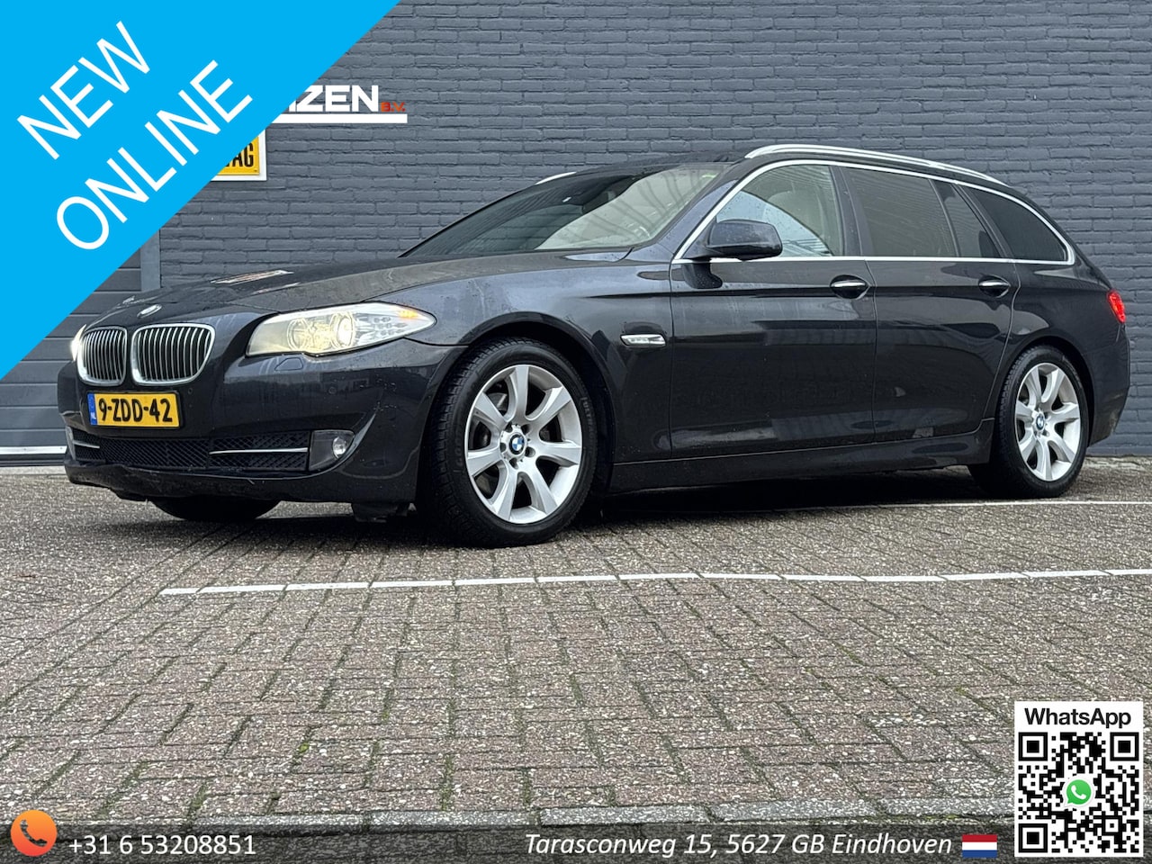 BMW 5-serie Touring - 520d High Executive Aut. | Leder | Pano | Climate | Cruise | Navi | Stoelverwarming | - AutoWereld.nl