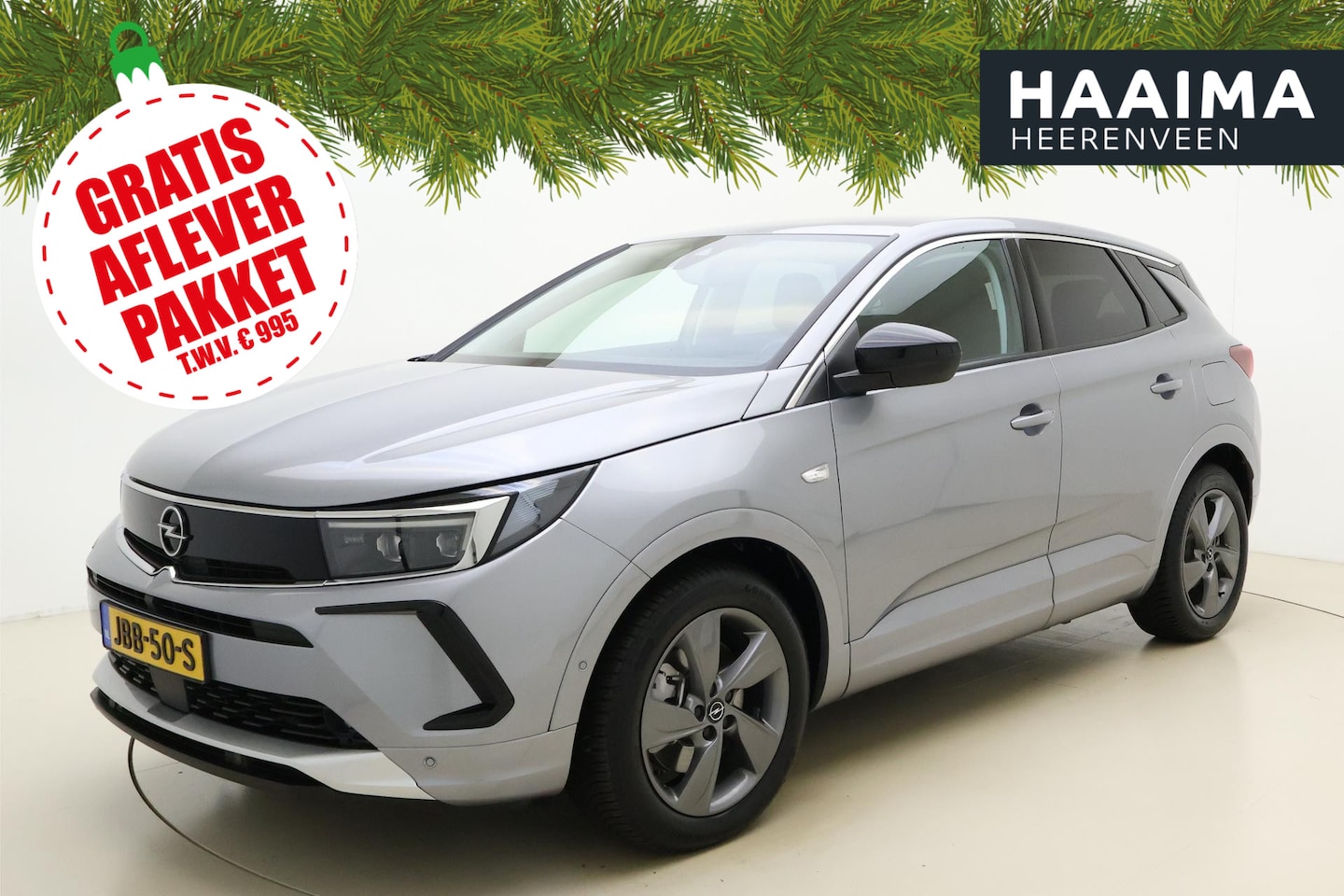 Opel Grandland - 1.6 Turbo 225pk Automaat Plug-In Hybrid GS | Navigatie | Lederen bekleding | Stoelverwarmi - AutoWereld.nl