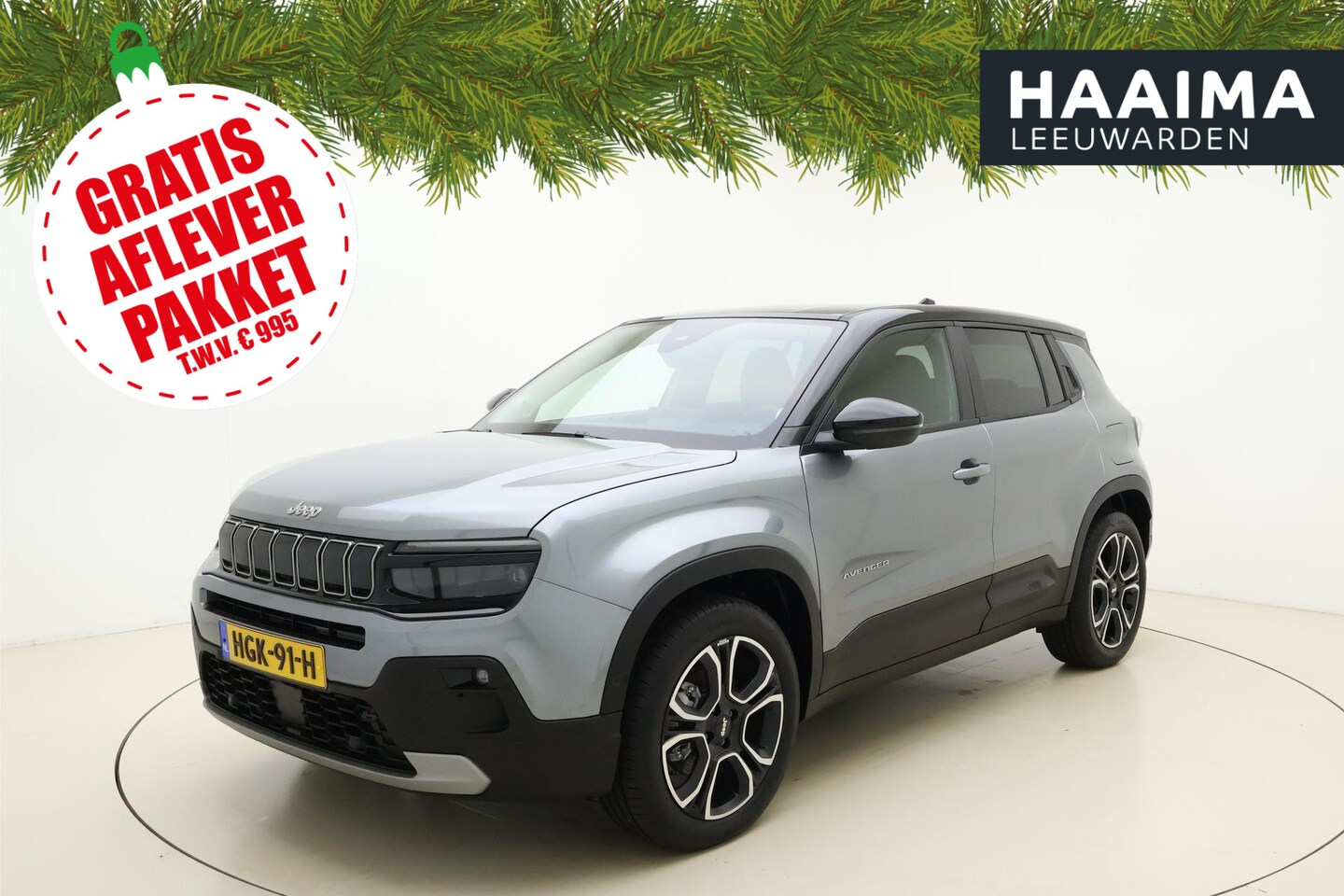 Jeep Avenger - Summit 54 kWh | Stoelverwarming | 18'' lichtmetalen velgen | Elektrische achterklep | Navi - AutoWereld.nl