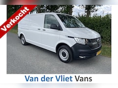 Volkswagen Transporter - T6.1 2.0 TDI 150pk E6 L2 Lease €317 p/m, Airco, Navi, PDC, Bott inrichting, Trekhaak, Voll
