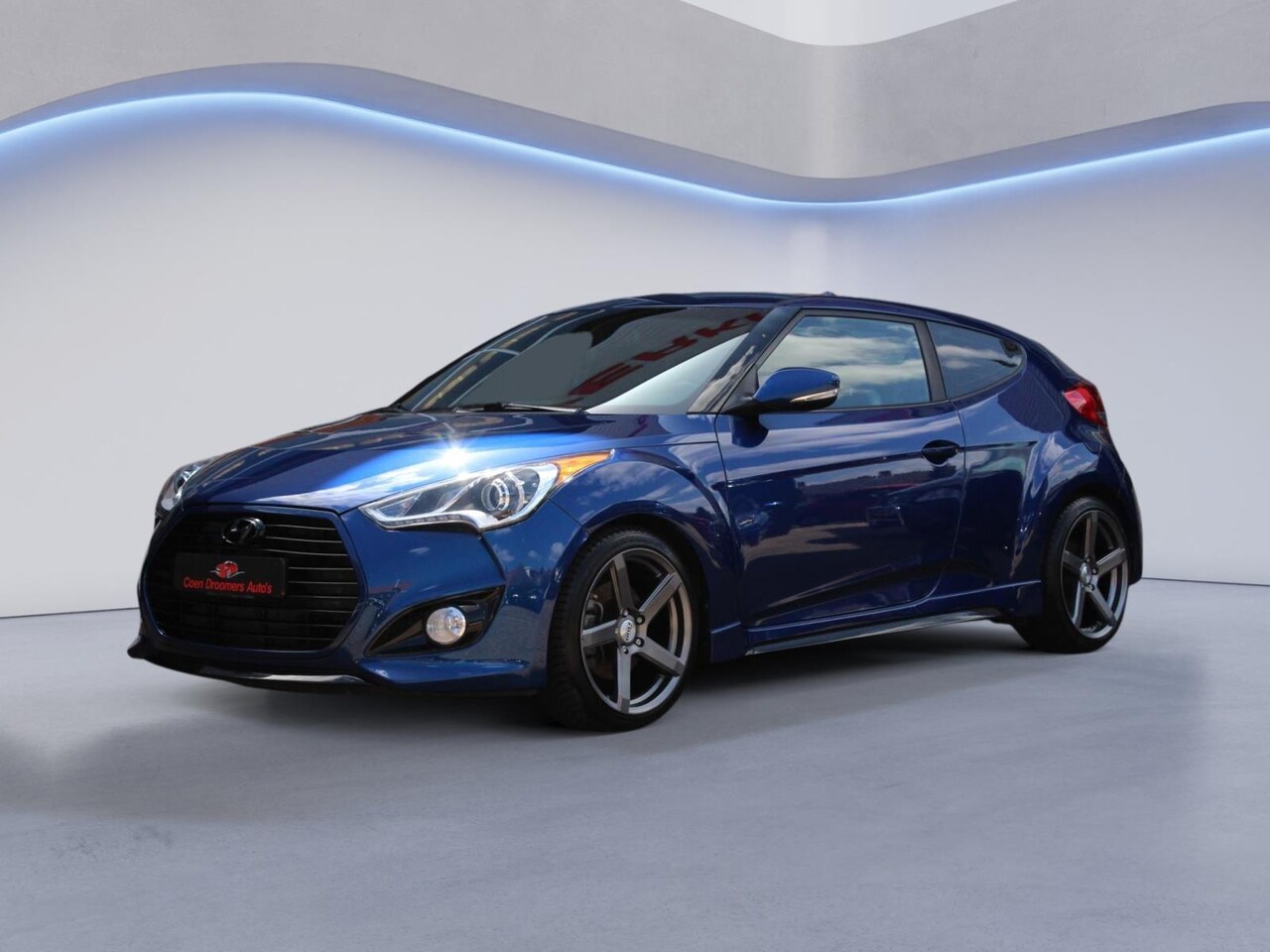 Hyundai Veloster - 1.6 T GDI i-Catcher 204PK/Apple Carplay/Leder/Cruise Control/Stoelverwarming/Camera/Navi/1 - AutoWereld.nl