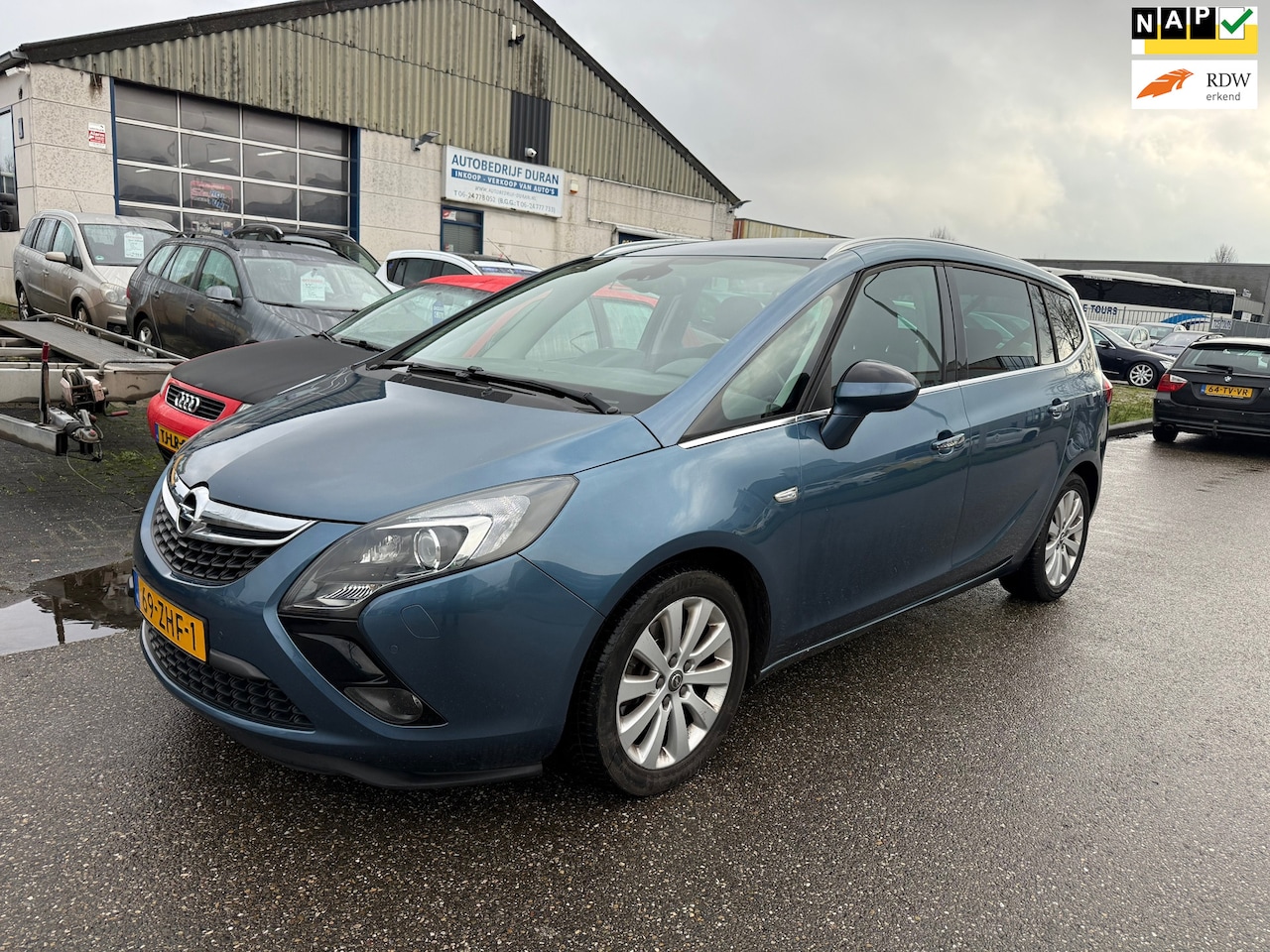 Opel Zafira Tourer - 2.0 CDTI Cosmo 7p. NAV.+ Clima Bj:2012 NAP! - AutoWereld.nl