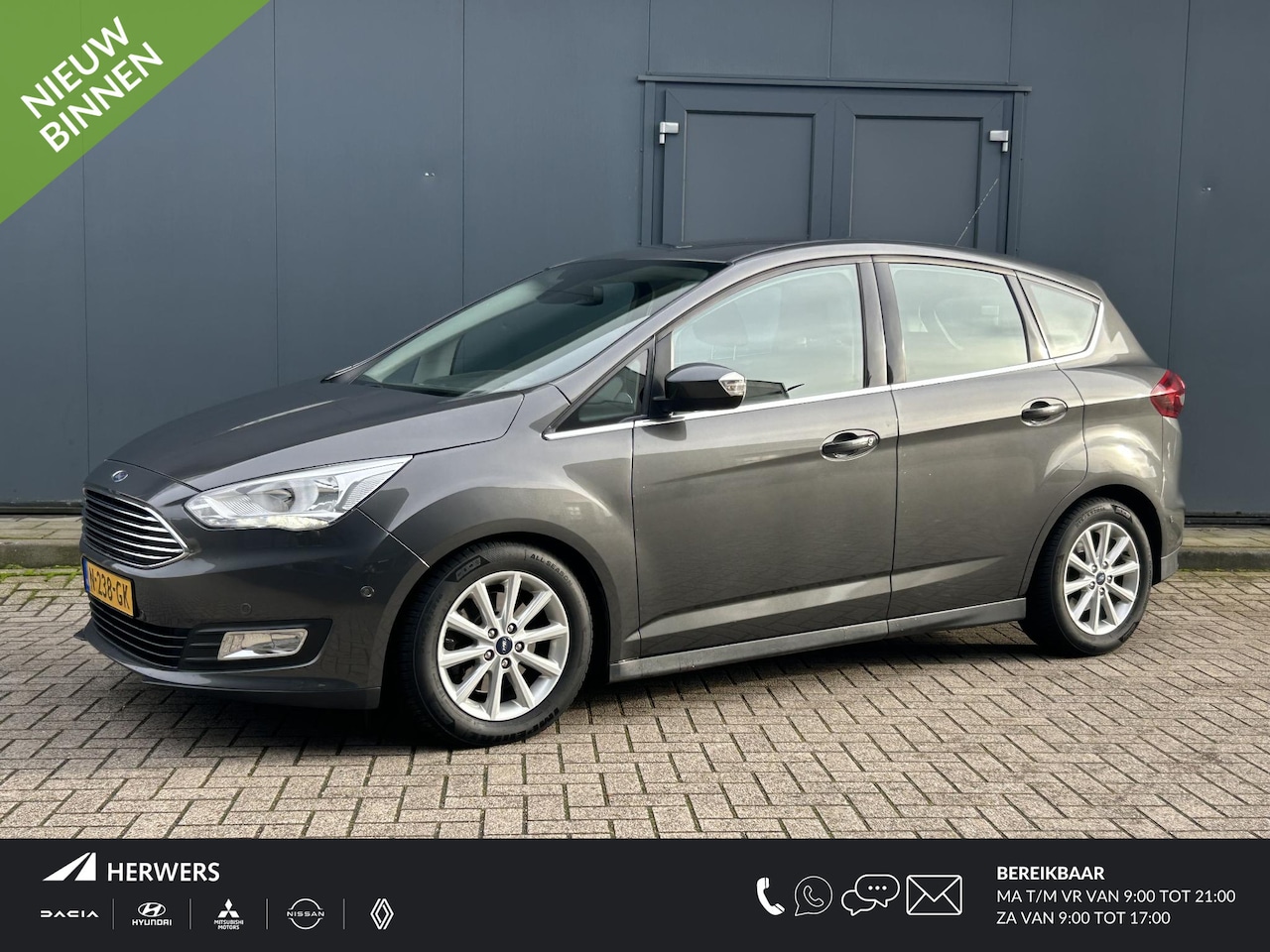 Ford C-Max - 1.5 Titanium / Trekhaak 1500KG Trekgewicht / Navigatie / Climate Control / Cruise Control - AutoWereld.nl