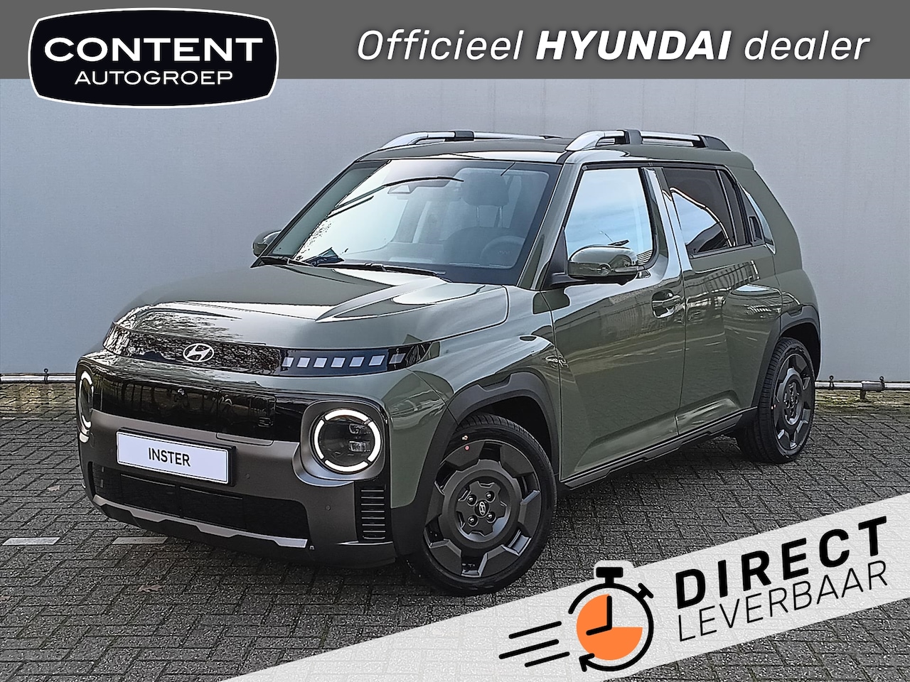 Hyundai Inster Cross - 49 kWh 115pk 4-zits Sky Plus | DIRECT LEVERBAAR - AutoWereld.nl