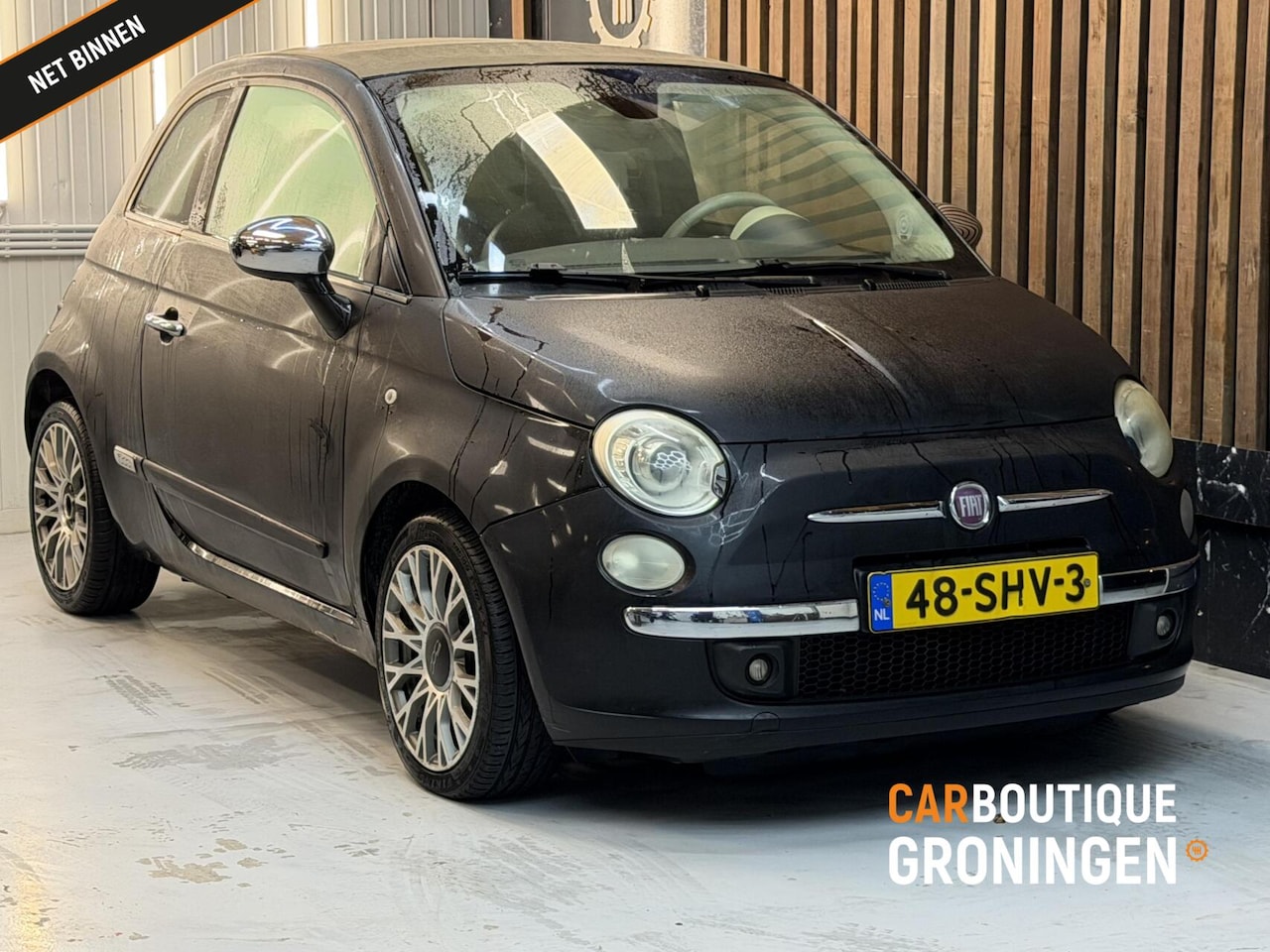 Fiat 500 C - 0.9 TwinAir Rock 2011 | AIRCO | LEDER | CABRIOLET - AutoWereld.nl