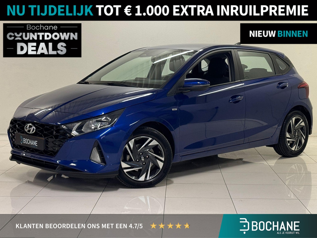 Hyundai i20 - 1.0 T-GDI Comfort Smart | Navigatie | Licht Metalen Velgen | Parkeersensoren | - AutoWereld.nl