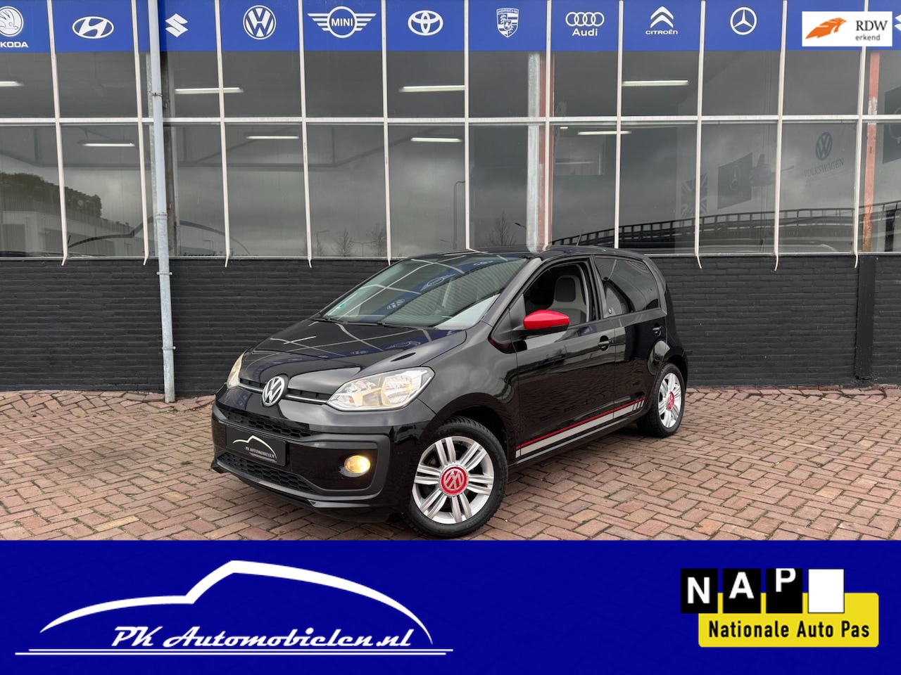 Volkswagen Up! - 1.0 BMT Up! Beats **STOELVERWARMING + PDC + CLIMA** - AutoWereld.nl