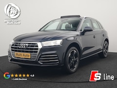 Audi Q5 - 50 TFSI e quattro S Line Plug In Hybrid 299pk Dealer O.H. PHEV | Panodak | 20"L.M Rotor |