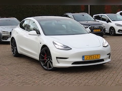 Tesla Model 3 - Performance AWD 75 kWh / Autopilot / Panoramadak / Camera / Leder / 20'' / Leder / Premium
