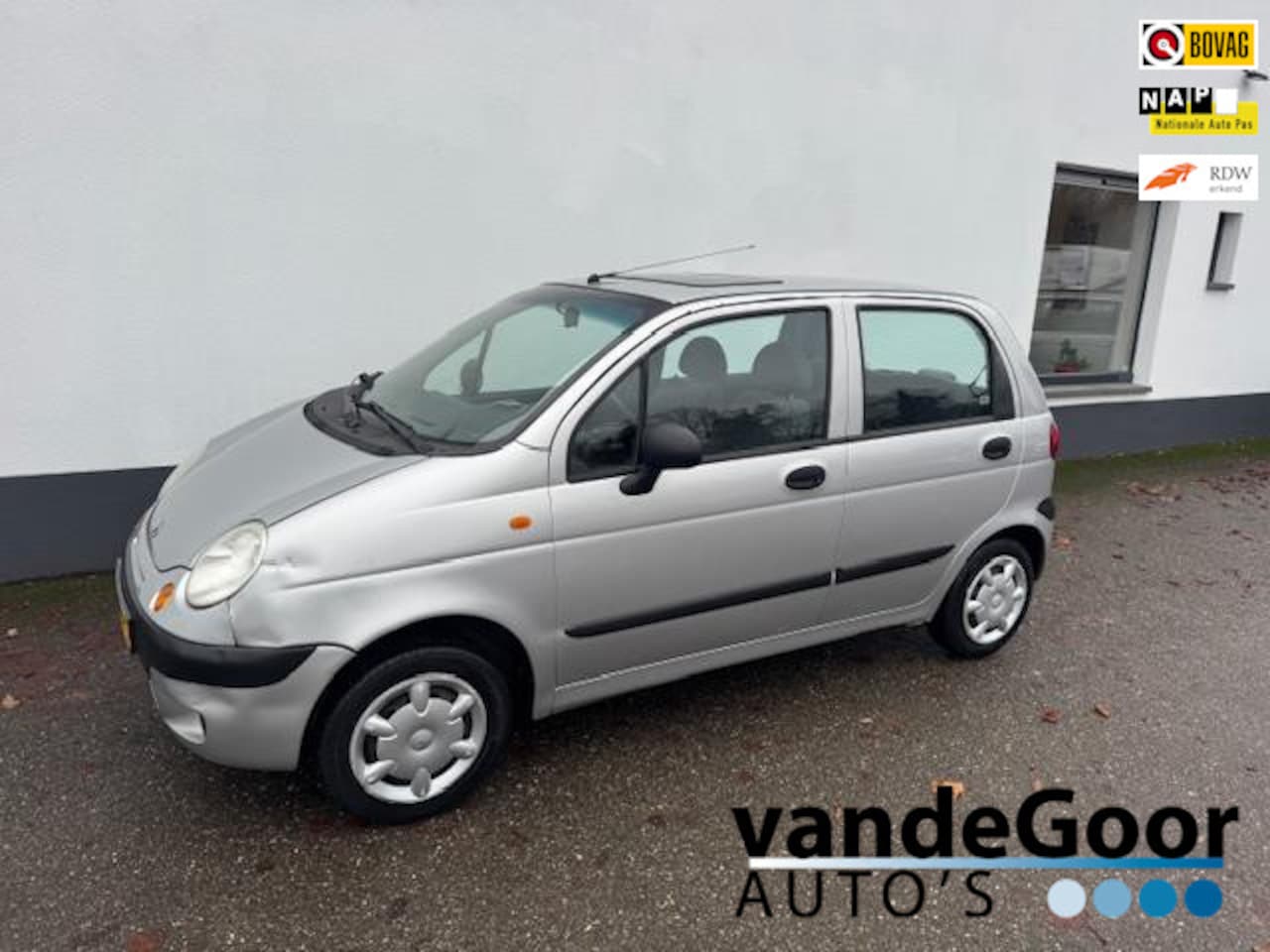Daewoo Matiz - 0.8 Spirit 0.8 Spirit, '03, 5-drs, 131000 km, jaar apk, inruilkoopje ! - AutoWereld.nl