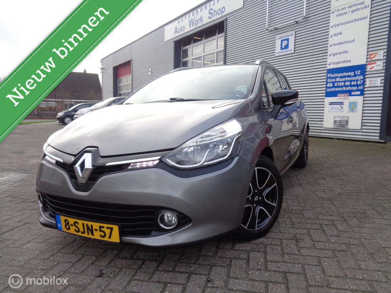 Renault Clio Estate - 0.9 TCe Dynamique/Navigatie/Lm velgen/Airco/Key Less/PDC - AutoWereld.nl