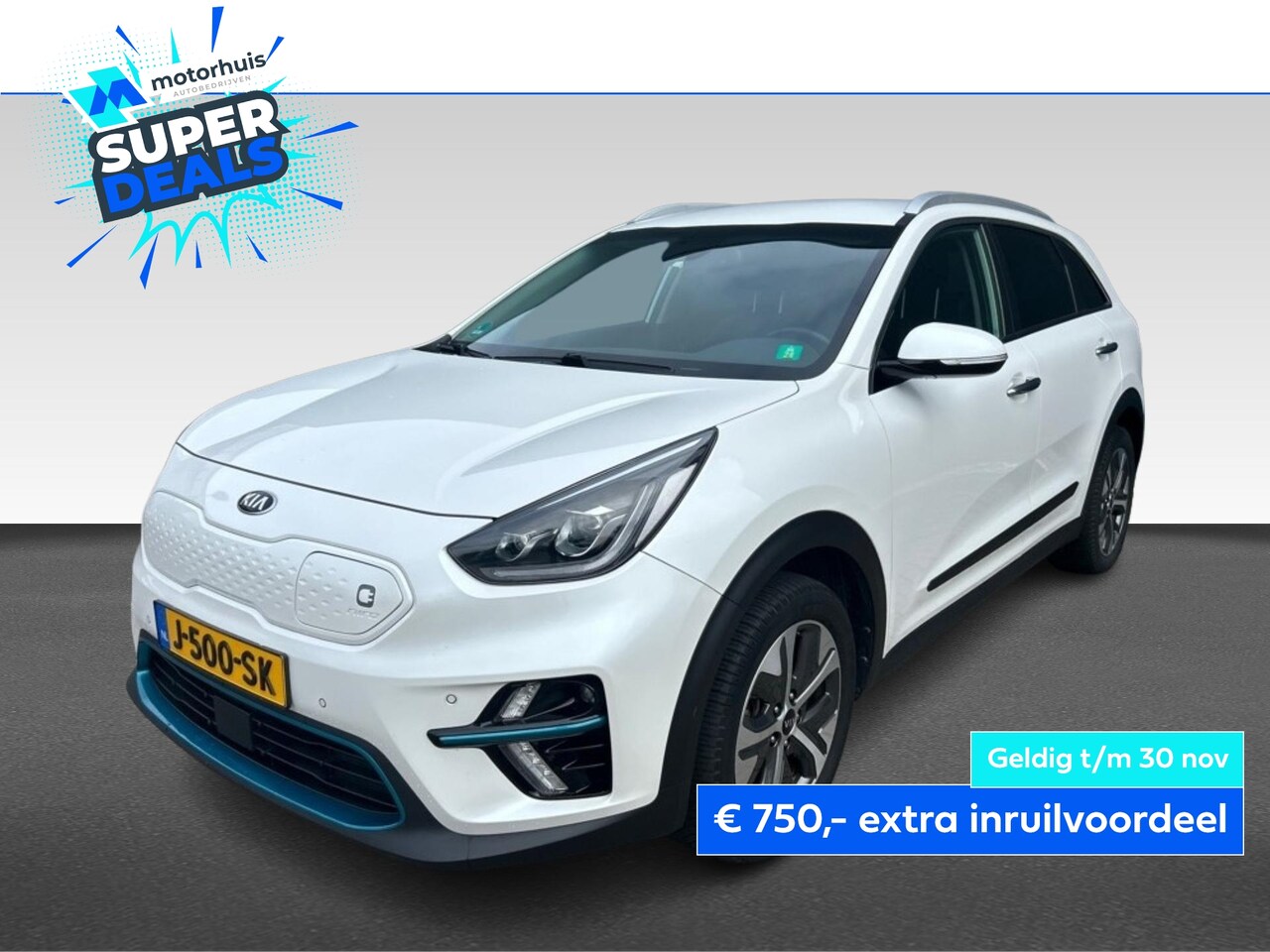 Kia e-Niro - 64KWH 204PK Automaat Executiveline (SoH 100%) - AutoWereld.nl