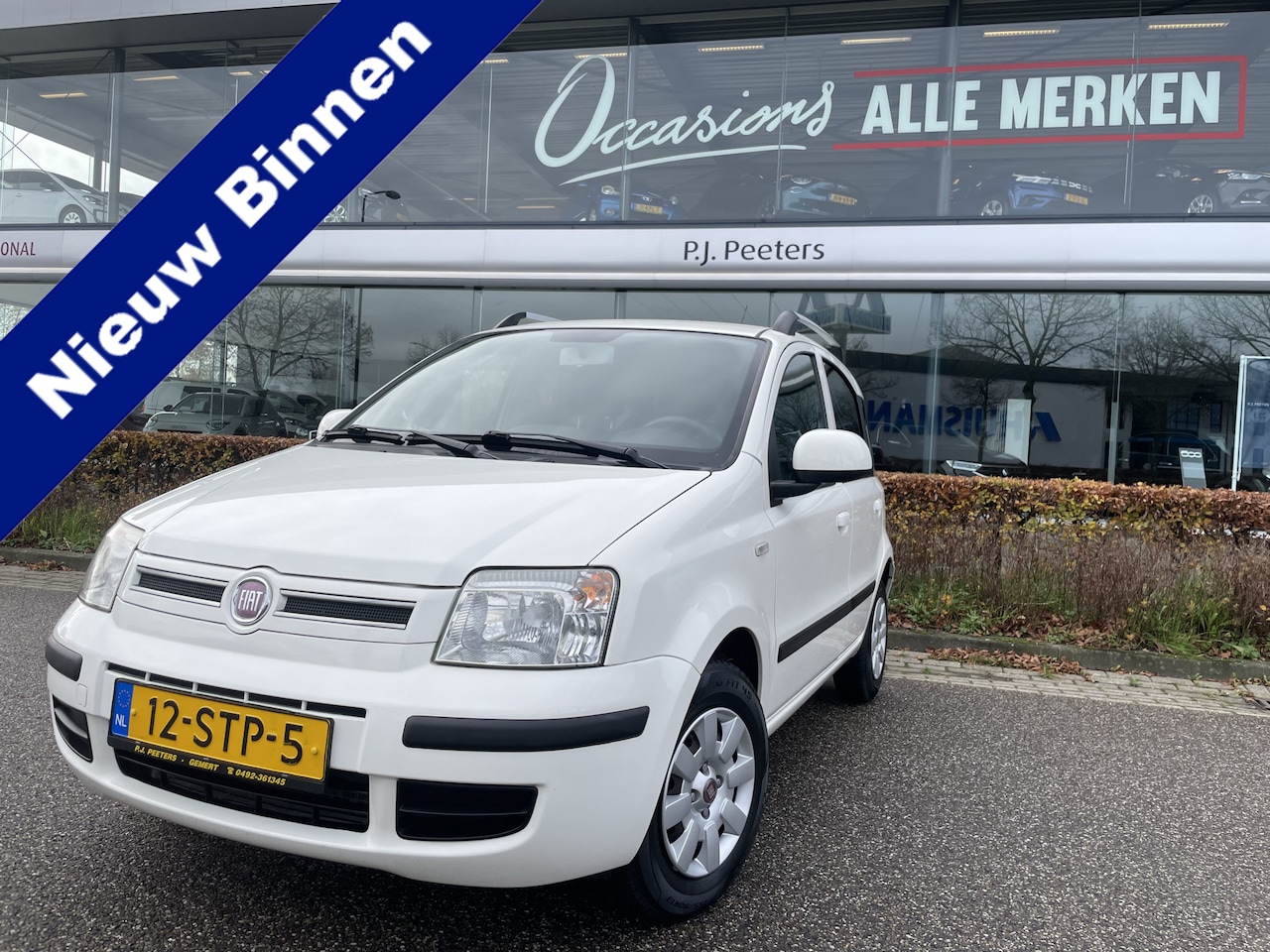 Fiat Panda - 1.2 italia Airco - Radio/Cd speler - Dakrails - Stuur multifunctioneel - Apk keuring tot n - AutoWereld.nl