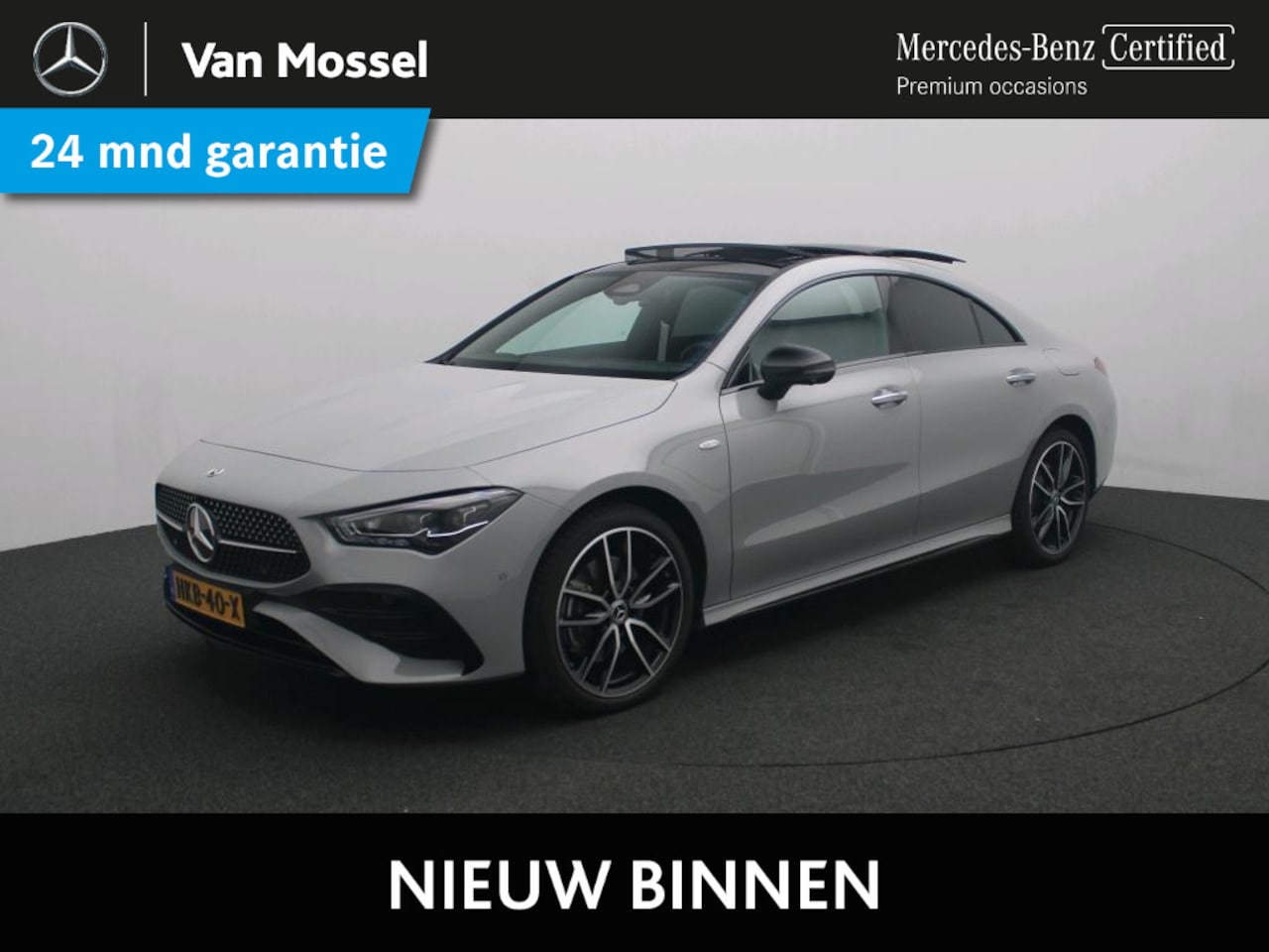Mercedes-Benz CLA-Klasse - 250 e Business Solution AMG Panoramadak / Memory Seats / 360 Camera / Alpine Grey / Nightp - AutoWereld.nl