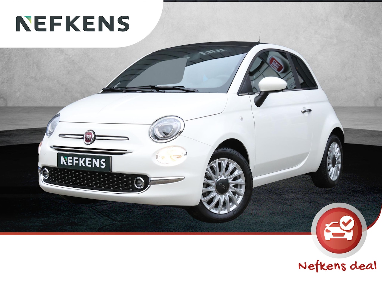 Fiat 500 - 1.0 Hybrid Dolcevita Finale | Panoramadak | Parkeersensoren achter | Apple CarPlay & Andro - AutoWereld.nl