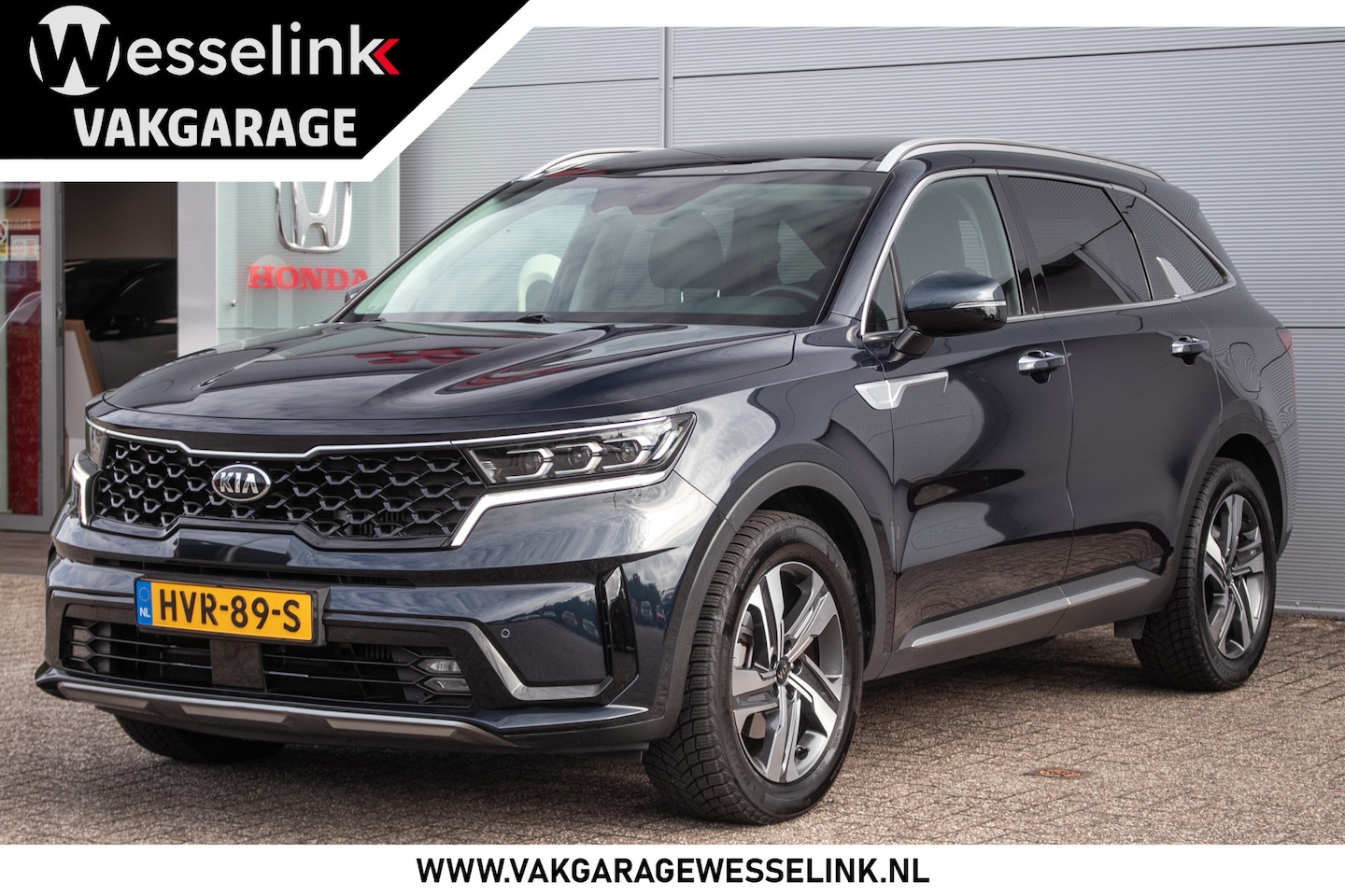 Kia Sorento - 1.6 T-GDI Plug-in Hybrid 4WD ExecutiveLine 7p. Nav | Ad. Cruise | Schuif/-kanteld. | 7-per - AutoWereld.nl