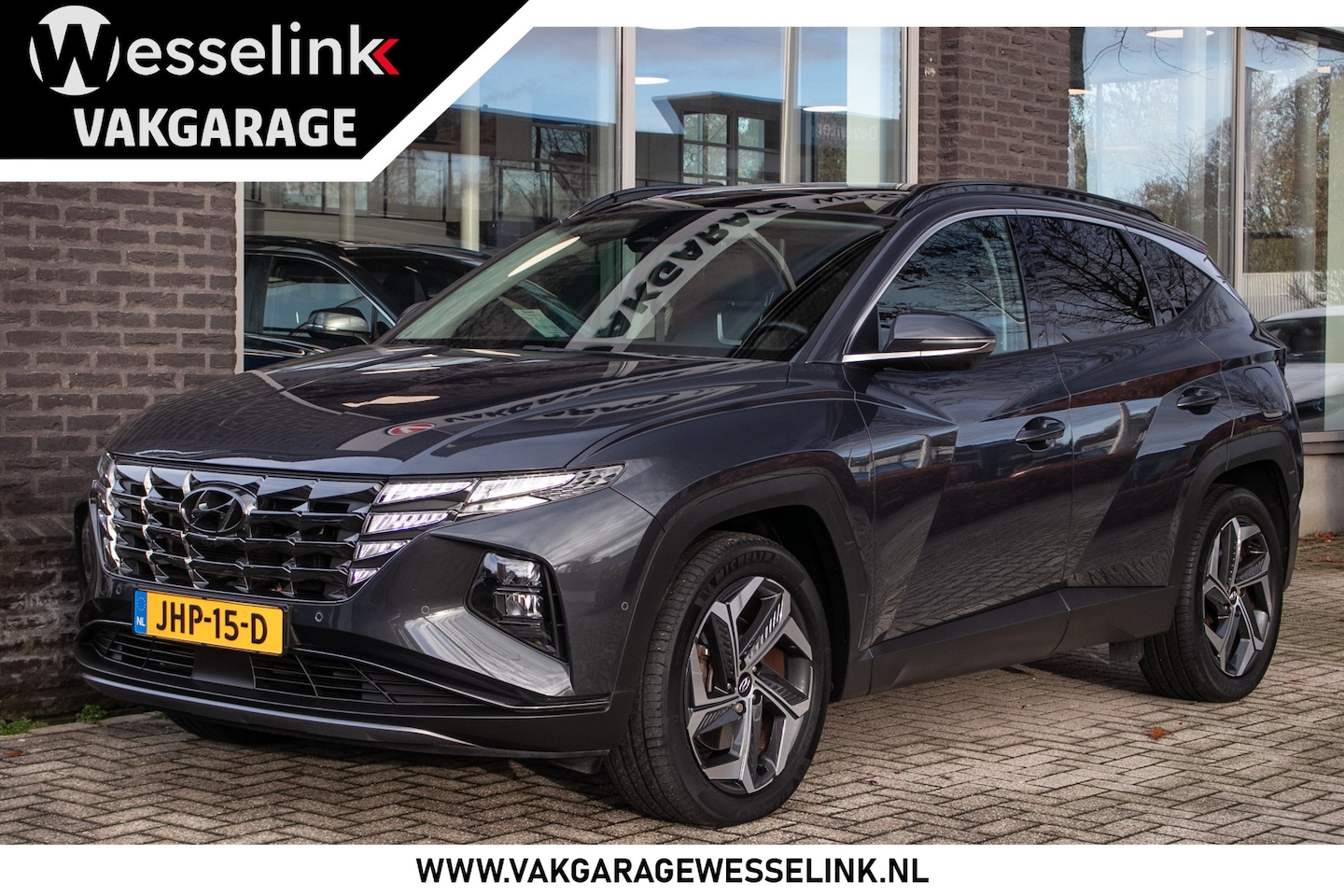 Hyundai Tucson - 1.6 T-GDI PHEV Premium Sky 4WD Navi | Stoelverkoeling | Schuif/-kanteldak | Carplay & Andr - AutoWereld.nl