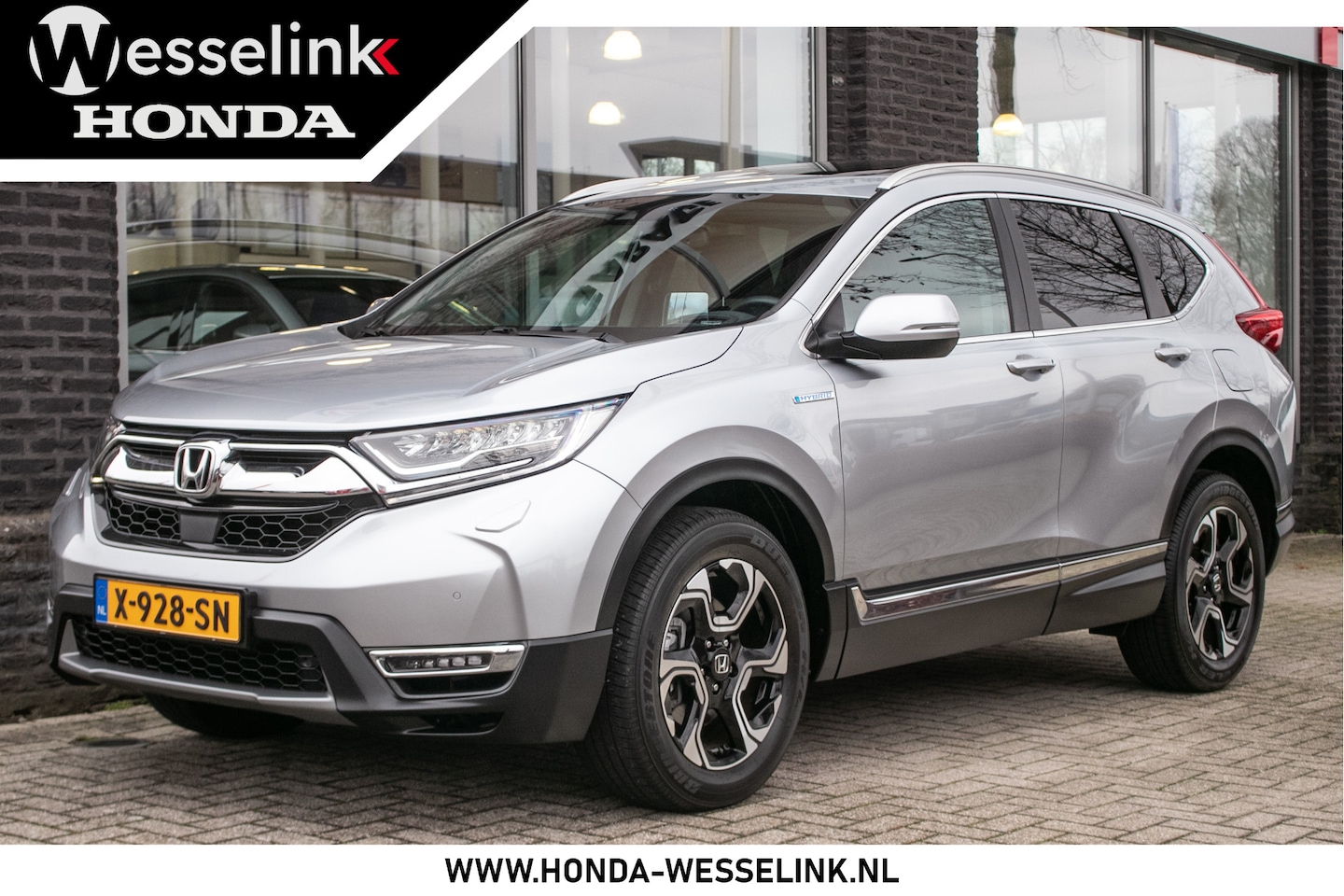 Honda CR-V - 2.0 e:HEV AWD Executive Automaat -Schuif-/kanteldak | Dealer ond. | Lederen int. - AutoWereld.nl