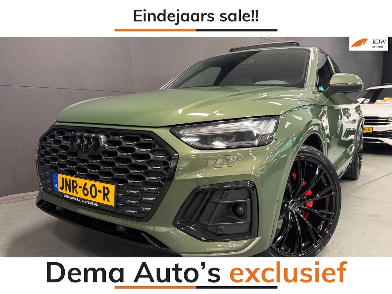 Audi Q5 SQ5 Sportback - 55 TFSI e 22'' 367PK BLACK-LINE S-EDITION PANO/B&O/V-COCKPIT/LEDER/DAB/CAM/// - AutoWereld.nl