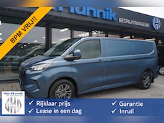 Ford Transit Custom - 320L 170PK Limited AUT BPM VRIJ Navi, Cam, Adap. Cruise, 17" LM, LED 2x Schuifdeur NR. W01