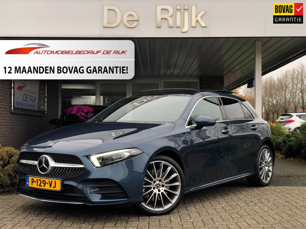 Mercedes-Benz A-klasse - 250 e PHEV | AMG-Line | Pano, Leder, ACC, Burmester, Sfeerverl., Navi, Camera, Matrix | De - AutoWereld.nl