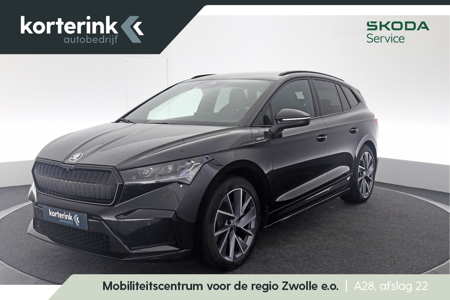 Skoda Enyaq iV - 80 Sportline | Trekhaak | Stuurwiel verwarmd | - AutoWereld.nl