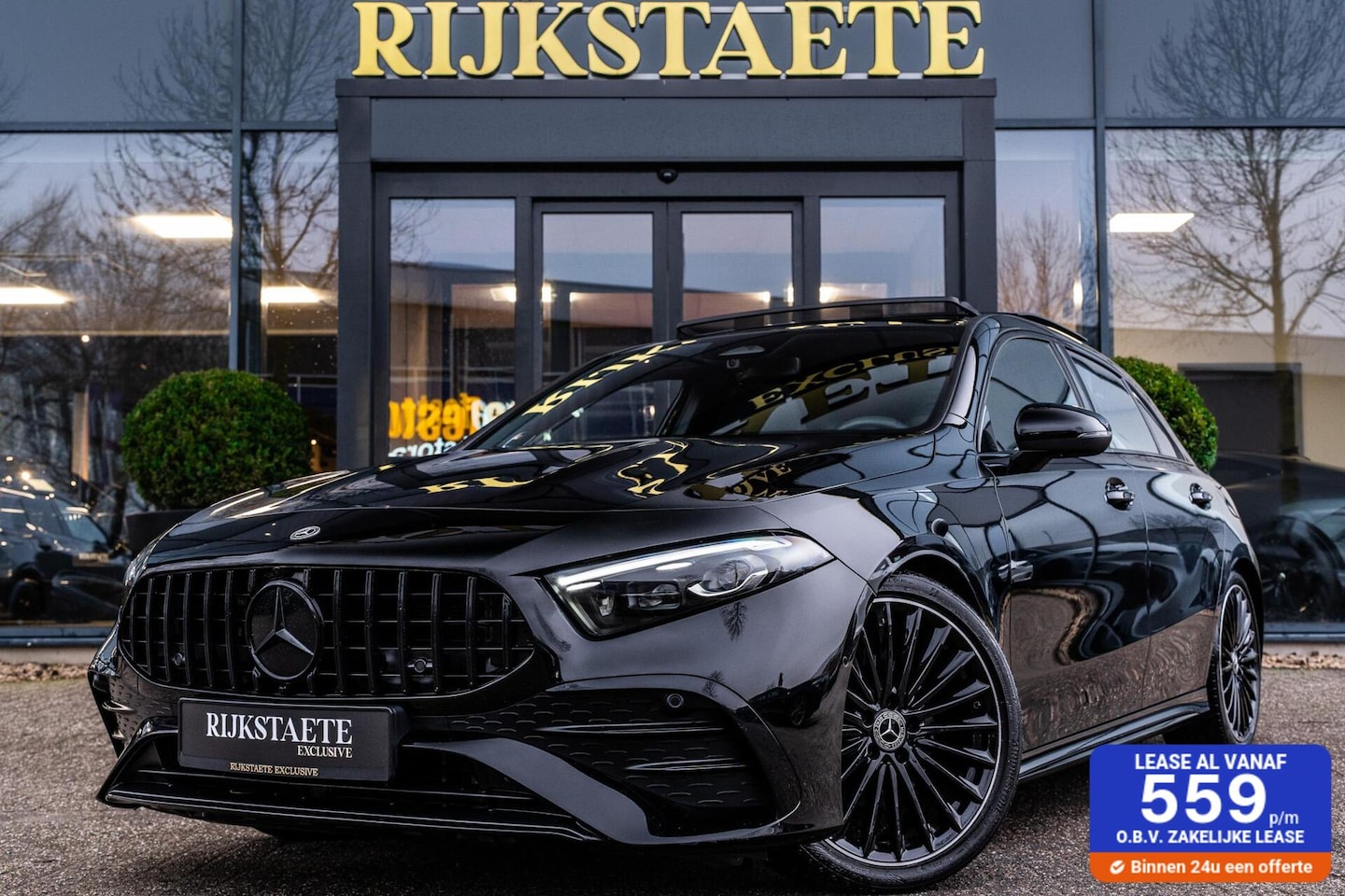 Mercedes-Benz A-klasse - A200 AMG|NW MODEL|PANO|BURMESTER|19|MEMORY - AutoWereld.nl