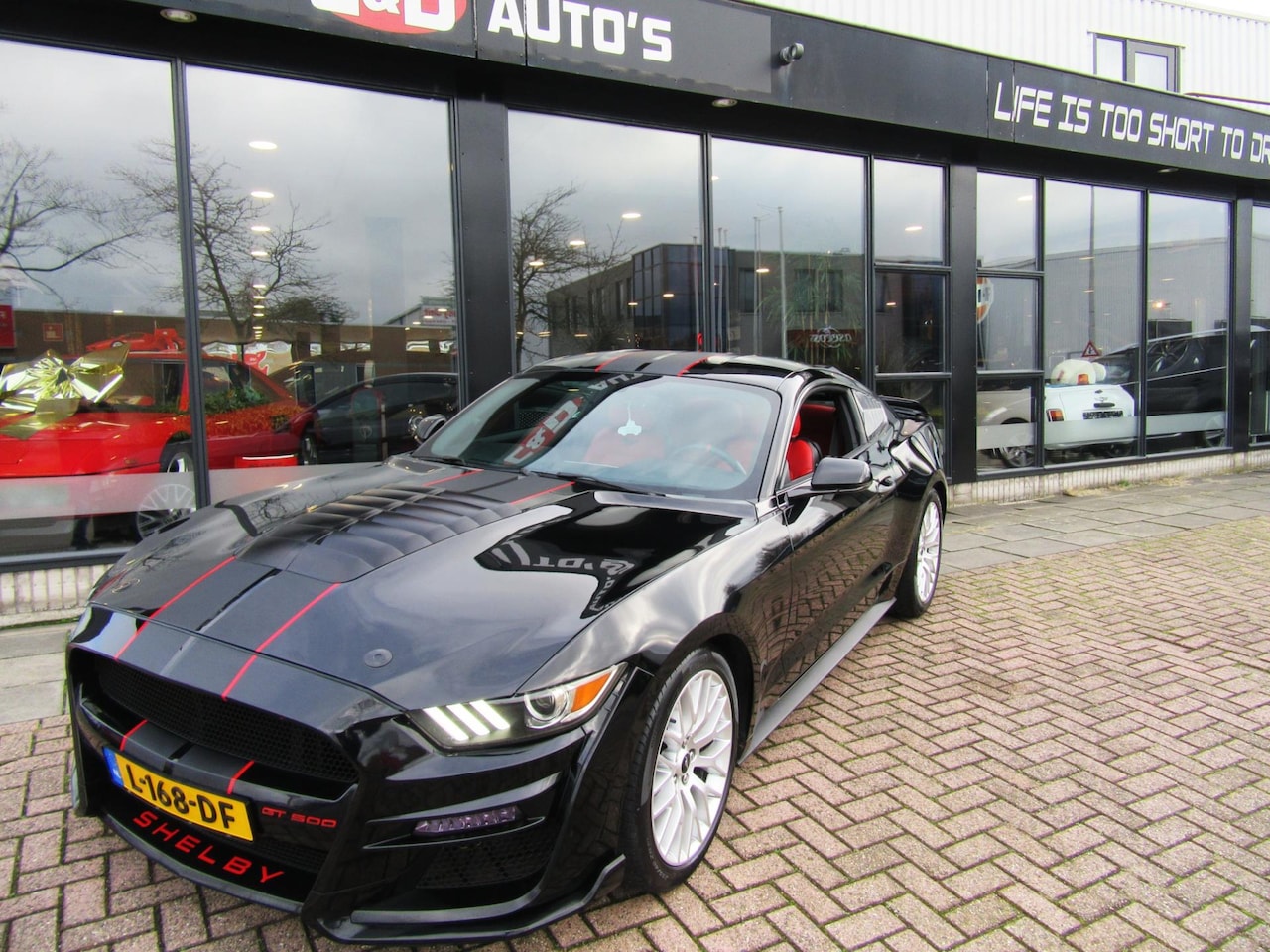 Ford Mustang Fastback - 2.3 TURBO AUT 2017 UNIEK SHELBY UITV - AutoWereld.nl