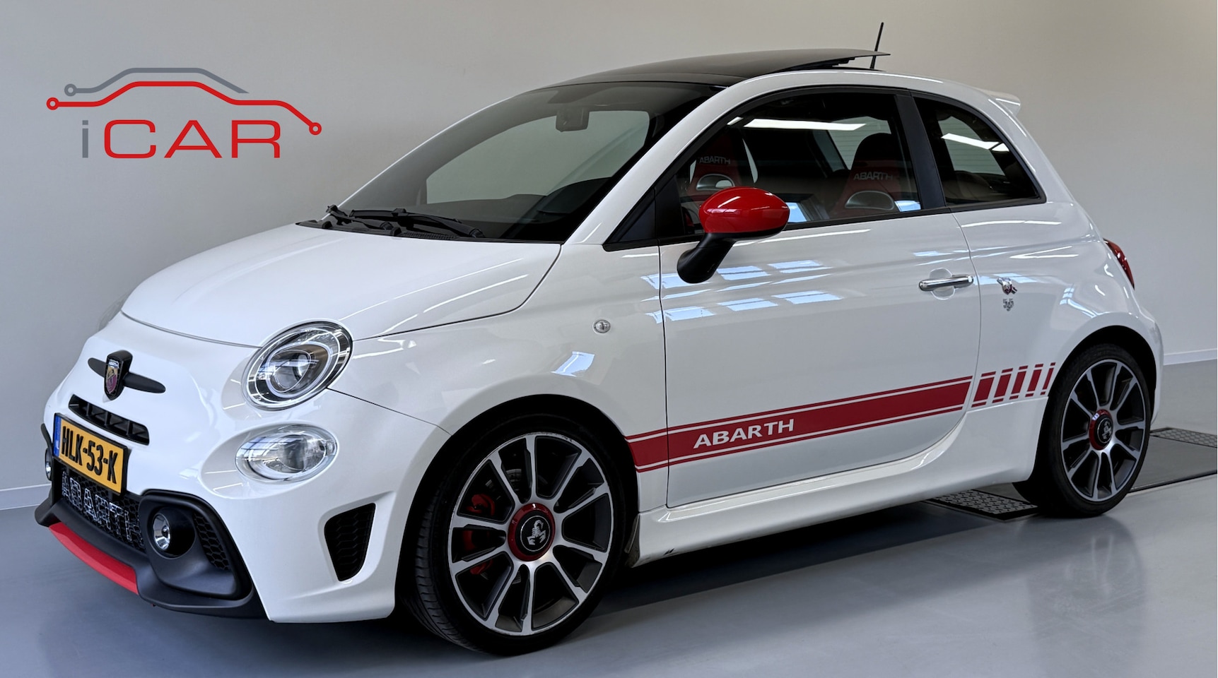 Fiat 500 Abarth - 1.4 T-Jet 595 Pista Carplay-Navi-Pano-Leder - AutoWereld.nl