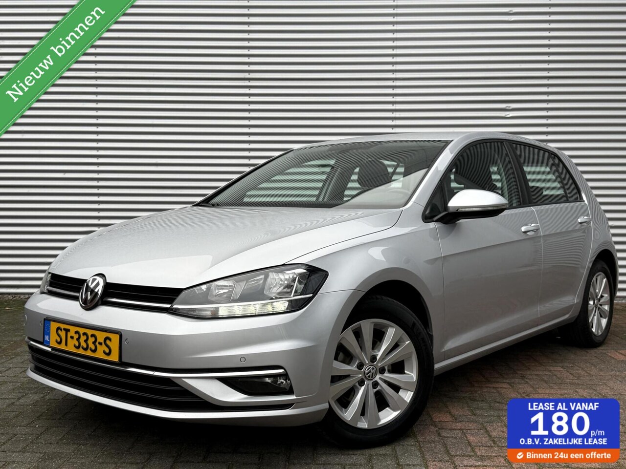 Volkswagen Golf - 1.0 TSI Highline Carplay Led Cruise Nl Auto 2018 Massagefunctie 6 Bak Groot Navigatie Sche - AutoWereld.nl