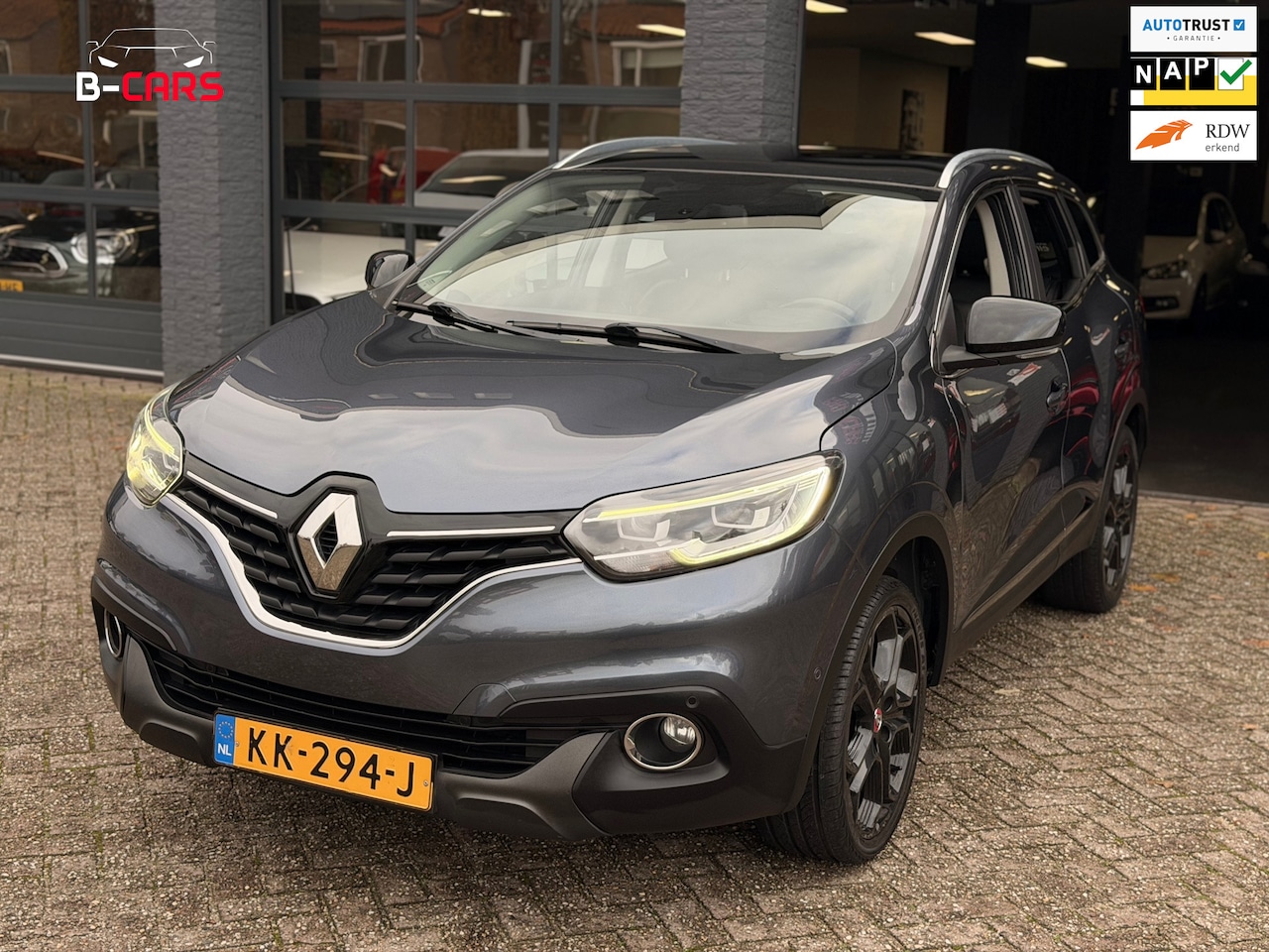 Renault Kadjar - 1.2 TCe Extase Leer|Stoelvw|Pano|XenonLed|Lineass|Nap!! - AutoWereld.nl