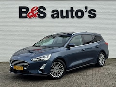 Ford Focus Wagon - 1.0 EcoBoost Adaptive cruise Full LED Climate control Keyless Navi Winterpack Apple / Andr