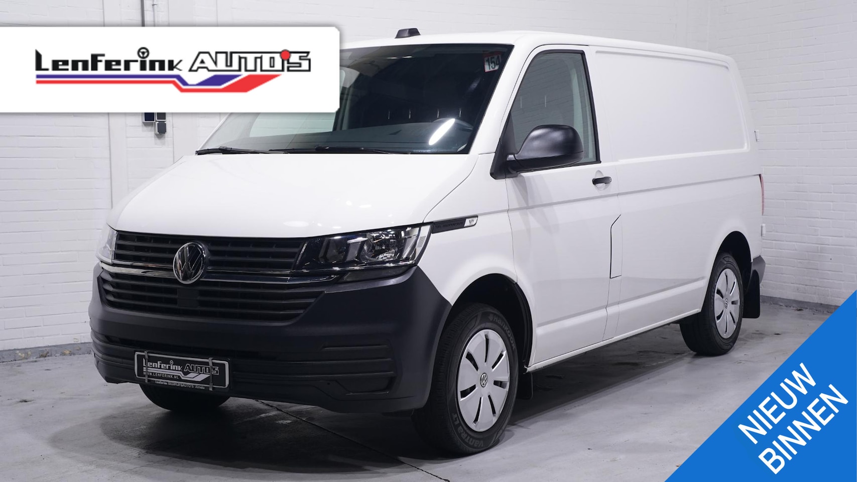 Volkswagen Transporter - 2.0 TDI 110 pk L1H1 Airco, Apple Carplay Laadruimte Pakket, PDC achter, 3-Zits - AutoWereld.nl