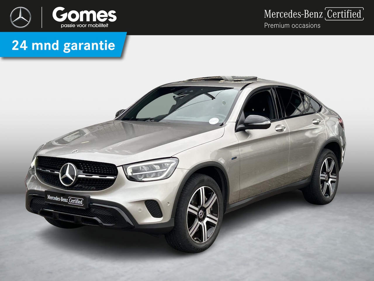 Mercedes-Benz GLC-klasse Coupé - 300e 4MATIC Schuifdak | Trekhaak | Distronic+ - AutoWereld.nl
