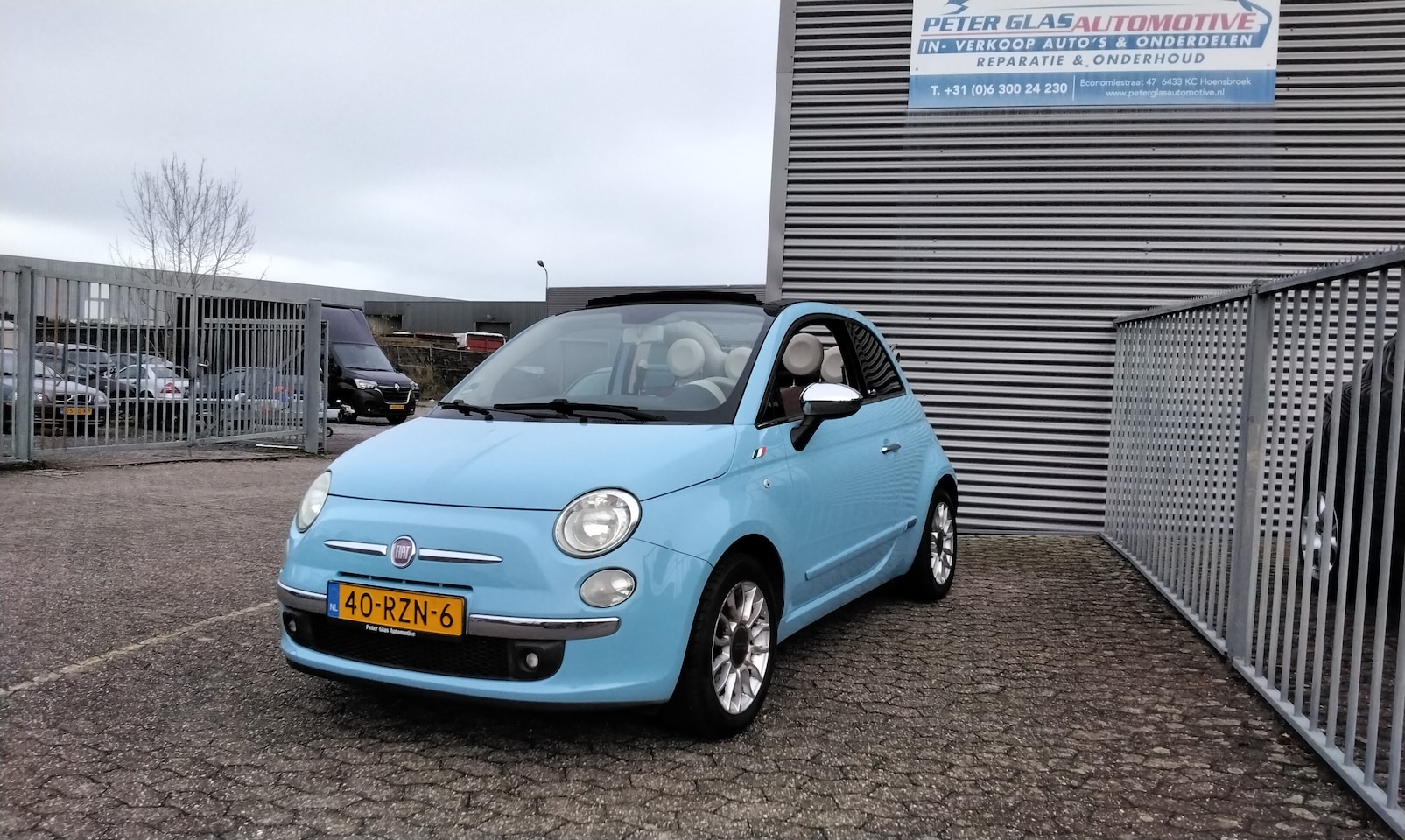 Fiat 500 C - 0.9 TwinAir Lounge Lederen interieur - AutoWereld.nl