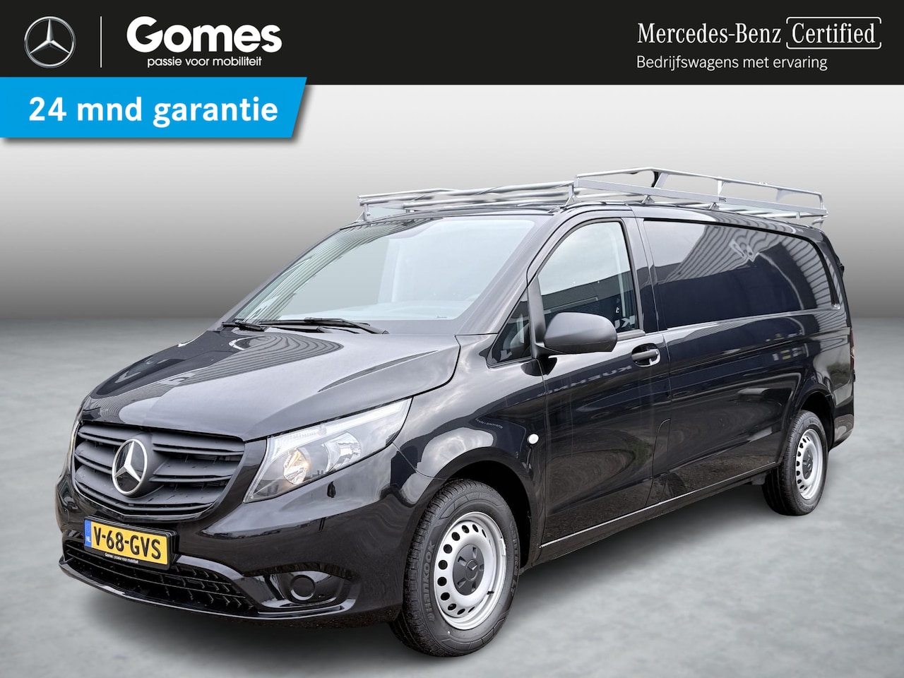 Mercedes-Benz Vito - 114 CDI KA AUT. L3 |achterdeuren|Apple CarPlay AndroidAuto|houten laadvloer|2-zitsbank - AutoWereld.nl